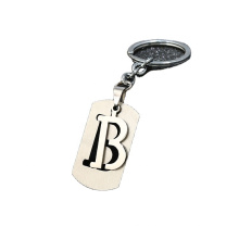 Wholesale Metal keychain with carabiner keychain with custom logo short lanyard